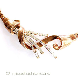 （画像用） Ｔｒｉｆａｒｉ　 トリファリ クリスタル　ネックレス