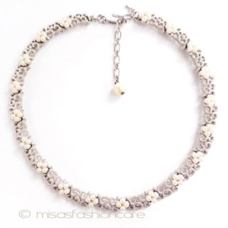 （画像用） Ｔｒｉｆａｒｉ　 トリファリ パール小花 ネックレス