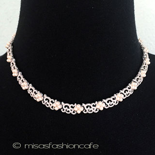 （画像用） Ｔｒｉｆａｒｉ　 トリファリ パール小花 ネックレス