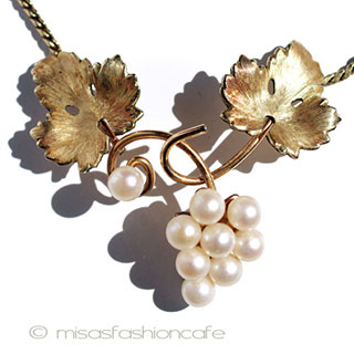 （画像用） 真珠の葡萄　14Kgf Ｋｒｅｍｅｎｔｚ　ネックレス