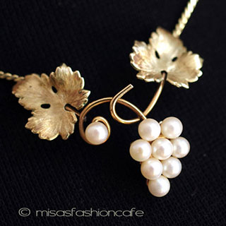 （画像用） 真珠の葡萄　14Kgf Ｋｒｅｍｅｎｔｚ　ネックレス