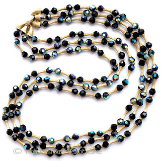 （画像用） Trifari　トリファリ 3連　ネックレス