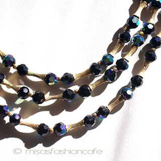 （画像用） Trifari　トリファリ 3連　ネックレス