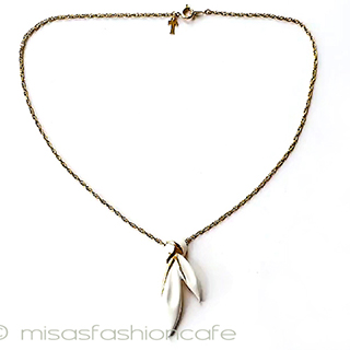 （画像用） ヴィンテージアクセサリー トリファリ　白リボン