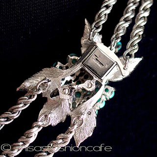 （画像用） Ｔｒｉｆａｒｉ　 トリファリ アジサイ　３連ネックレス