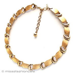 （画像用） Trifari　 トリファリ りぼん　ネックレス