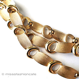 （画像用） Trifari　 トリファリ りぼん　ネックレス