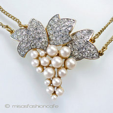 （画像用） パール葡萄 ネックレス