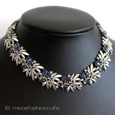 （画像用） Trifari　トリファリ ロイヤルブルーネックレス