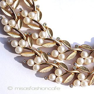 （画像用） Ｔｒｉｆａｒｉ　 トリファリ パール小花ネックレス