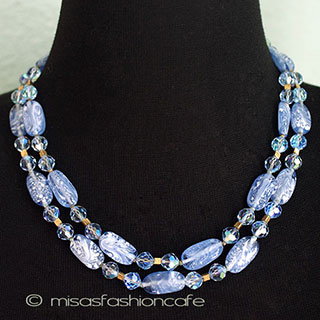 （画像用） Ｔｒｉｆａｒｉ　 トリファリ アートガラス・ネックレス