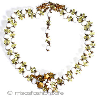 （画像用） Robert DeMario お花　ネックレス