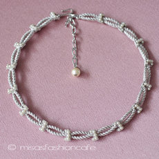 （画像用） Trifari　トリファリ パール ネックレス