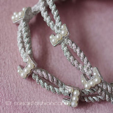 （画像用） Trifari　トリファリ パール ネックレス