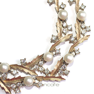 （画像用） Trifari　 トリファリ ヒイラギ　ネックレス