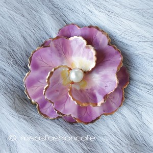 （画像用） Original By Robert フラワー　ブローチ