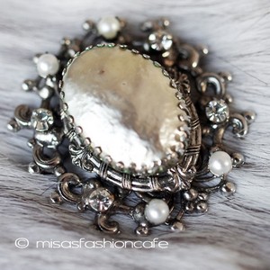 （画像用） バロックパール　ＲＳ ブローチ兼ペンダント