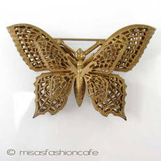 （画像用） Miriam Haskell ミリアムハスケル ブローチ