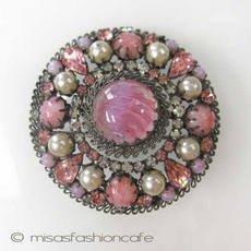 （画像用） Austria製大振りブローチ