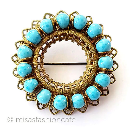 （画像用） ミリアムハスケル　 リース　ブローチ