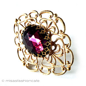 （画像用） ミリアムハスケル刻印 Haskell　ブローチ