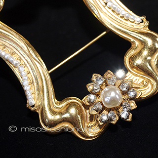 （画像用） ミリアム　ハスケル　 バロックパールブローチ