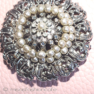 （画像用） ミリアムハスケル刻印 バロックパールブローチ