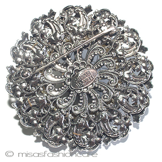 （画像用） ミリアムハスケル刻印 バロックパールブローチ