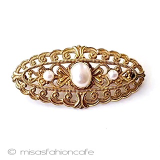 （画像用） ミリアムハスケル　 Haskell　ブローチ