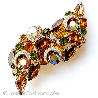 （画像用） ヴィンテージジュエリー Juliana　ブローチ