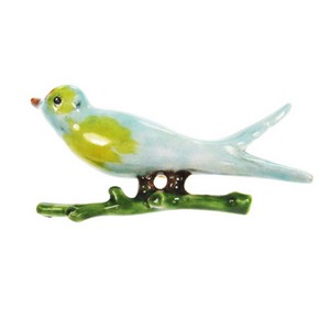 （画像用） Original By Robert ロバート鳥ブローチ