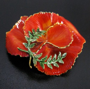 （画像用） Original By Robert　 ポピー　ブローチ