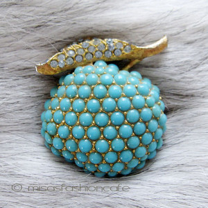 （画像用） アップル　ブローチ