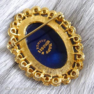 （画像用） フランス製 アートブローチ