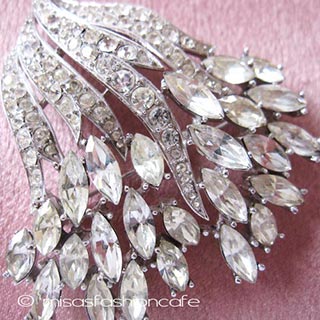 （画像用） クラウントリファリ Trifari ブローチ