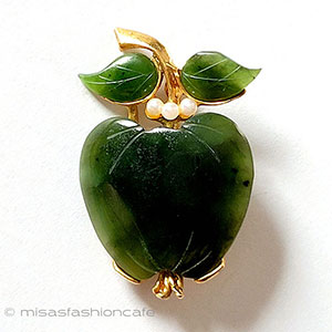 （画像用） SWOBODA　スワボダ パール・翡翠の林檎