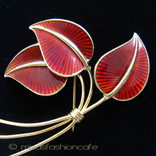 （画像用） ノルウェイ製　ブローチ SterlingSilver　銀製