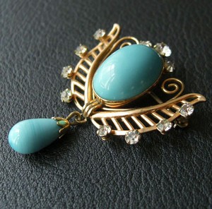 （画像用） 12K gf・Van Dell刻印 ブローチ兼ペンダント