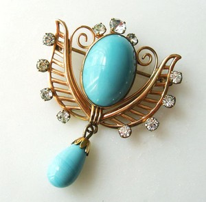 （画像用） 12K gf・Van Dell刻印 ブローチ兼ペンダント