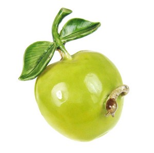 （画像用） Original By Robert　　 青りんご　ブローチ