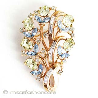 （画像用） クラウン　トリファリ ＴＲＩＦＡＲＩ　ブローチ