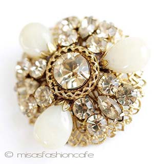 （画像用） アンティークジュエリー　 Ｒｅｇｅｎｃｙブローチ