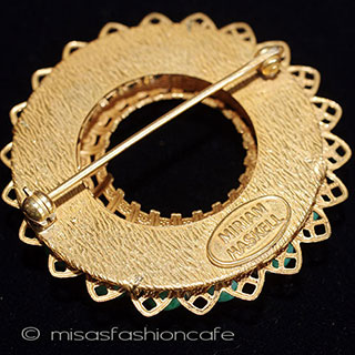 （画像用） ミリアム　ハスケル Ｈａｓｋｅｌｌ　ブローチ