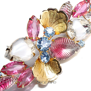 （画像用） Ｊｕｌｉａｎａ　ブローチ ジュリアナ　ギブレ ガラス