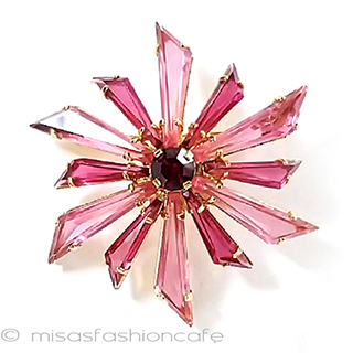 （画像用） ヴィンテージジュエリー オーストリア製ブローチ