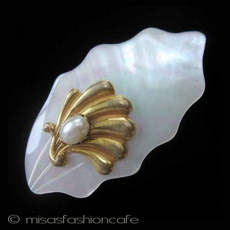 （画像用） Miriam Haskell ミリアムハスケル ブローチ