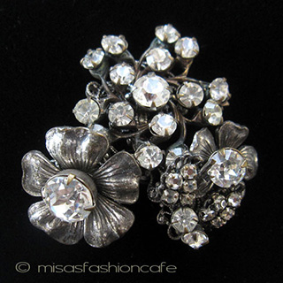 （画像用） Miriam Haskell ミリアムハスケル ブローチ