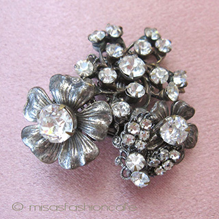 （画像用） Miriam Haskell ミリアムハスケル ブローチ