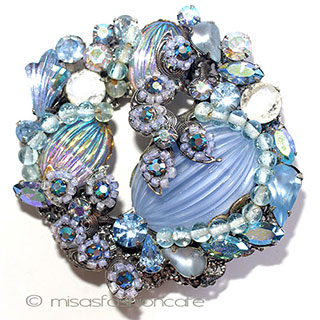 （画像用） Original by Robert刻印 フラワー　ブローチ