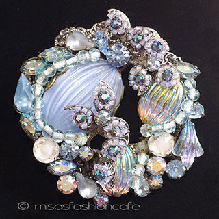 （画像用） Original by Robert刻印 フラワー　ブローチ